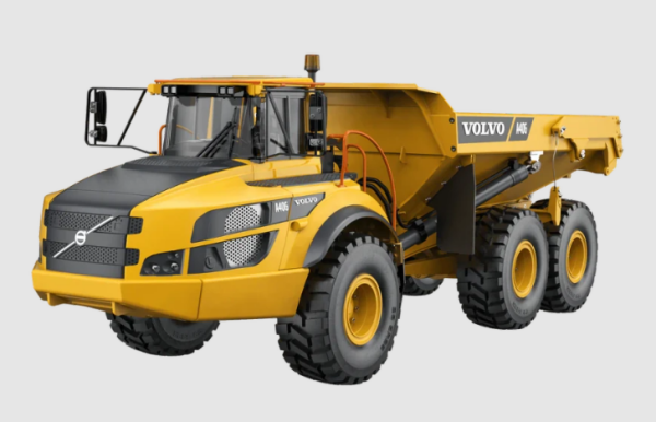 1/16 Volvo A40G RC Kaya Kamyonu - Hidrolikli