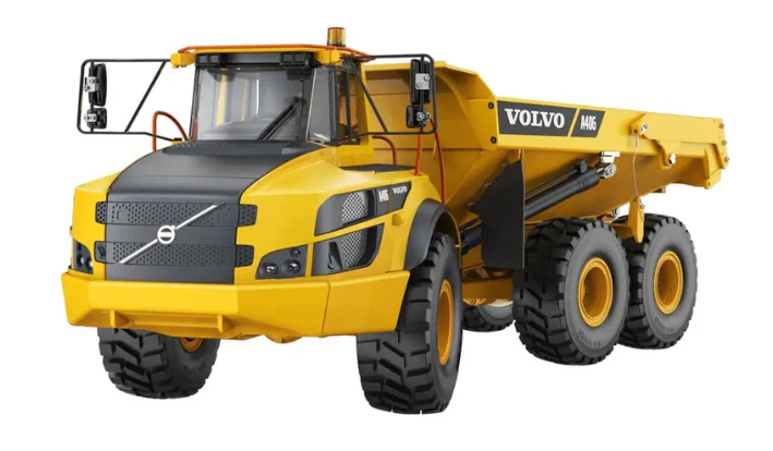 1/16 Volvo A40G RC Kaya Kamyonu - Hidrolikli