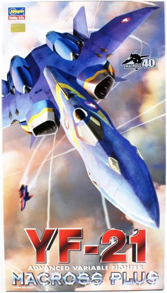 Hasegawa 11 65711 1/72 Ölçek, YF-21, Macross-Robotech TV Serisi, Bilim Kurgu, Plastik Model kiti