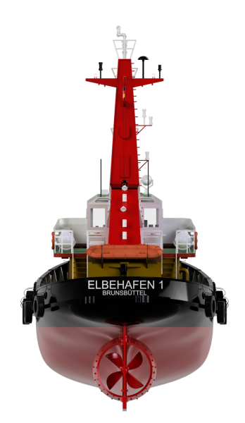 Elbehafen 1 ” Ice Breaking Tug Boat ” 1/50