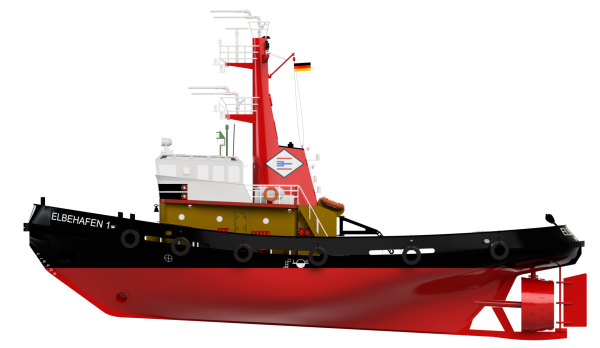 Elbehafen 1 ” Ice Breaking Tug Boat ” 1/50