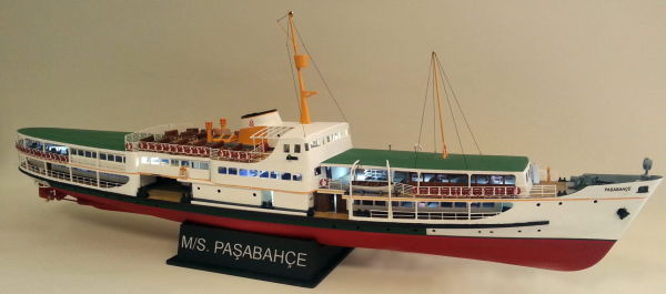 Türkmodel-M/S Paşabahçe Yolcu Vapuru ” Bosphorus Passenger Ship ” 1/87