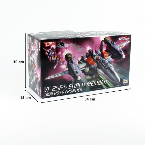 Hasegawa 27 65727 1/72 Ölçek, VF-25F/S Super Messiah Macross Frontier, Macross-Robotech TV Serisi, Bilim Kurgu Plastik Model Ki