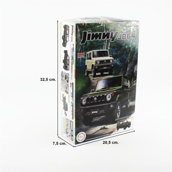 Fujimi C-NX-19 06635 1/24 Ölçek, Suzuki Jimny JB64(XC / Jungle Green), Cip Plastik Model Kiti