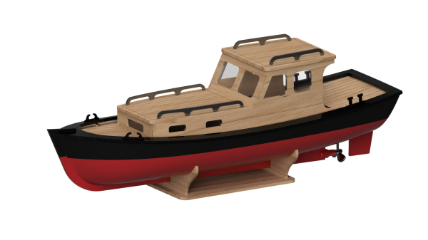 Kabinli Sandal 1:35 (Motor Boat)