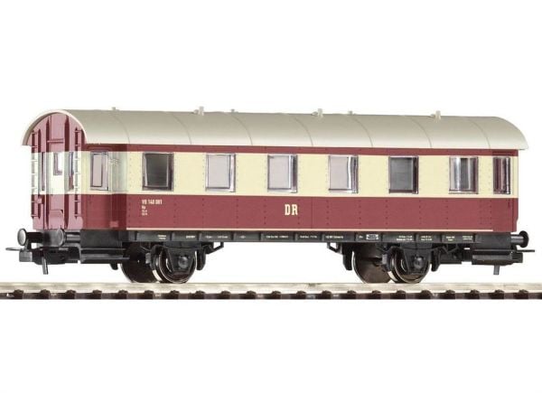 Piko 57633 1/87 Ölçek, DR III, 2.Sınıf, Kırmızı-Bej, Model Tren Yolcu Vagonu