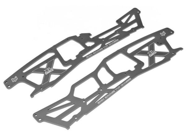 MAIN CHASSIS SET (SAVAGE XL/GRAY) SAVAGE XL