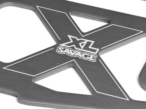 MAIN CHASSIS SET (SAVAGE XL/GRAY) SAVAGE XL