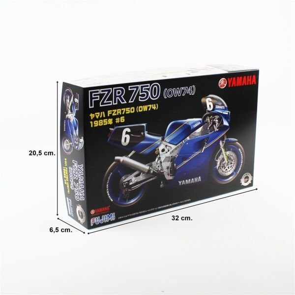 Fujimi Bike-No12 14142 1/12 Ölçek, Yamaha FZR750, Motorsiklet Plastik Model Kiti