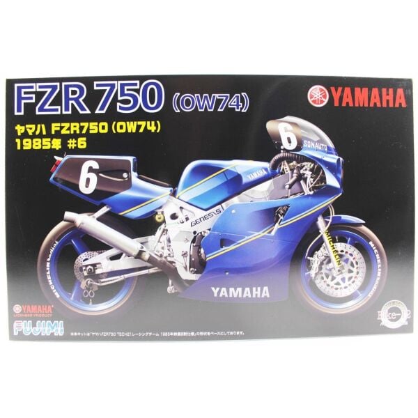 Fujimi Bike-No12 14142 1/12 Ölçek, Yamaha FZR750, Motorsiklet Plastik Model Kiti