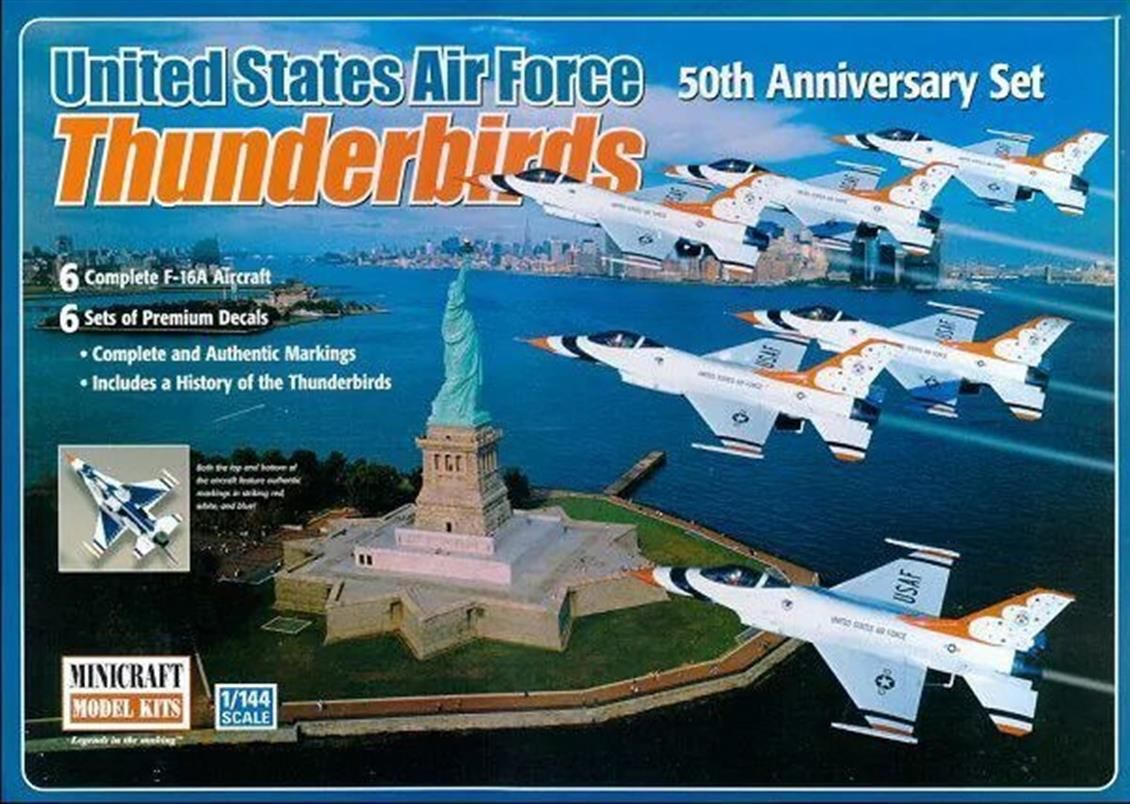 20005 1/144 AIRFORCE THUNDERBIRDS-50TH ANNIVERSARY