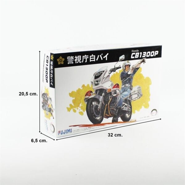 Fujimi Bike-No14 14166 1/12 Ölçek, CB1300P Polis Motorsikleti Plastik Model Kiti