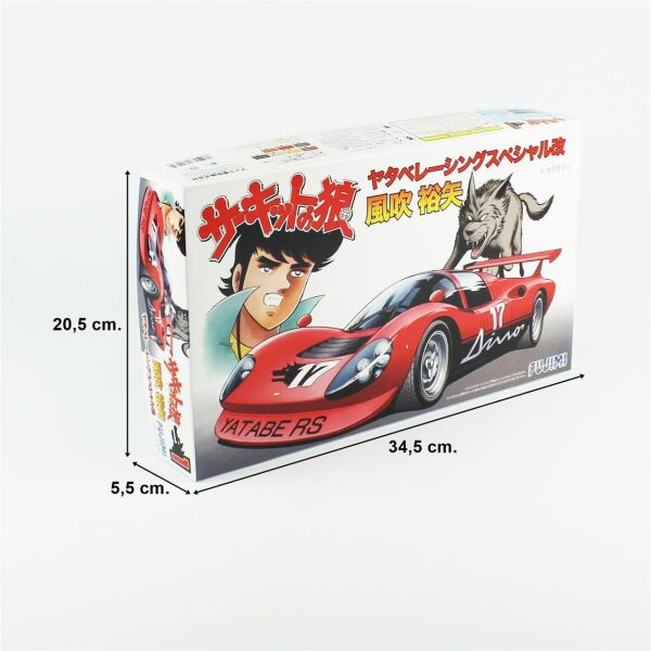 Fujimi CW-1 17003 1/24 Ölçek, Ferrari Yatabe Racing Special, Yarış Arabası Plastik Model Kiti