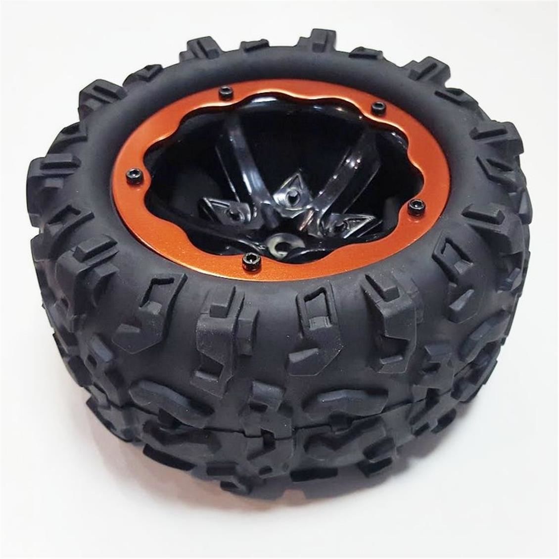 Remo P3978 1/8 Ölçek, Monster Truck Teker ve Jantı,1 Adet, Model Araç Yedek Parçası