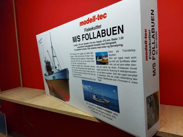 Modell-tec-Follabuen ” Nordic Fishing Boat ” 1/25 R/C Convertable