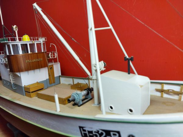 Modell-tec-Follabuen ” Nordic Fishing Boat ” 1/25 R/C Convertable