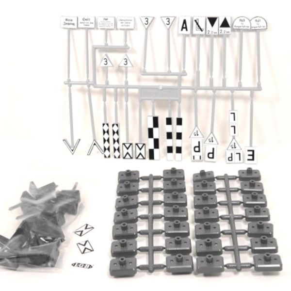 LGB 50310 1/22,5 Ölçek, Avrupa Demiryolu İşaret Levhaları