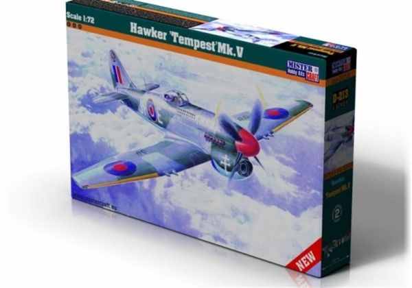 Mistercraft D213 1/72 Ölçek, Hawker Tempest Mk.V Savaş Uçağı, Plastik Model kiti