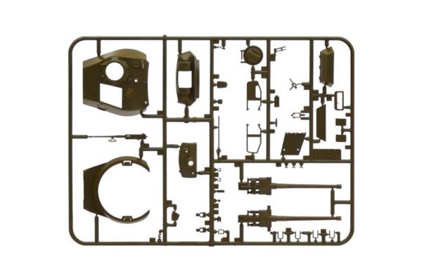 Italeri 36504 1/35 Ölçek, (EU-WoT) M24 Chaffee Tank, Plastik Model kiti