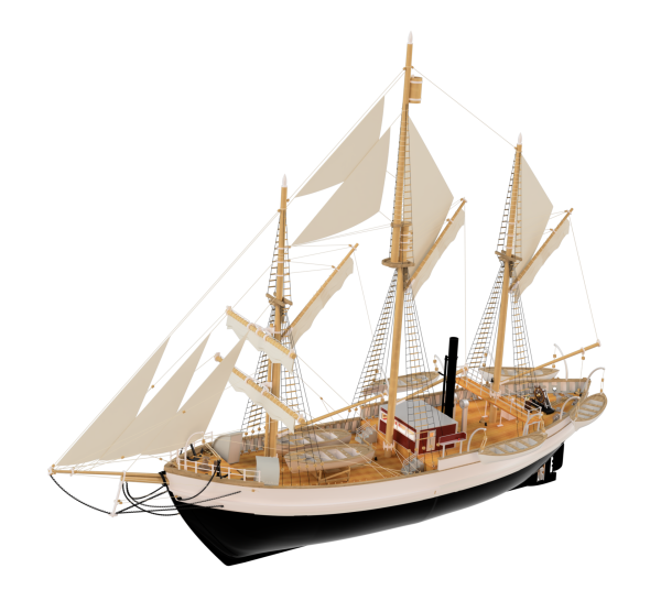 1/50 FRAM ” Polar Research Ship ” 95 cm