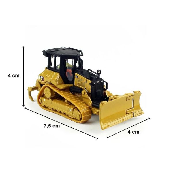 Diecast Masters 85953 1/87 Ölçek, Cat D5 Dozer, Sergilemeye Hazır Metal İş Makinası Modeli