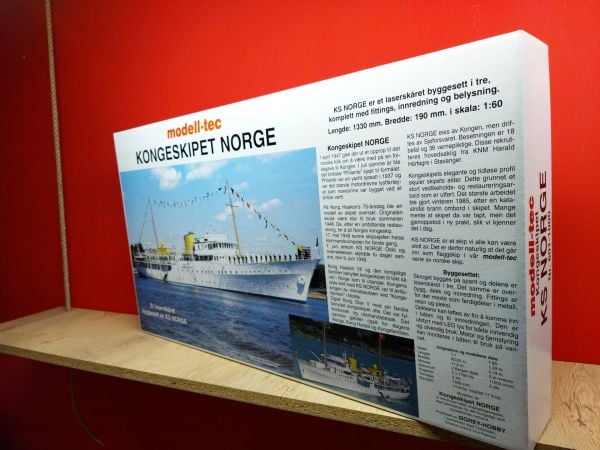 Modell-tec NORGE ” The Ship of King of Norway ” 1/60