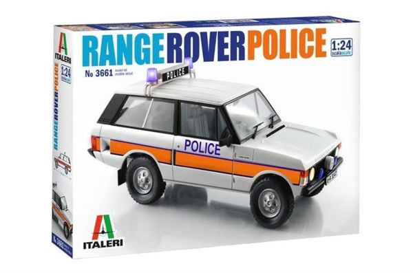 Italeri 3661S 1/24 Ölçek, Range Rover Polis Aracı, Plastik Model kiti