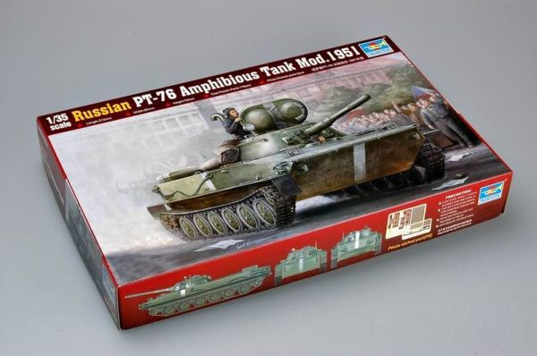 1/35 Russian PT-76 Light Amphibious Tank Mod. 1951