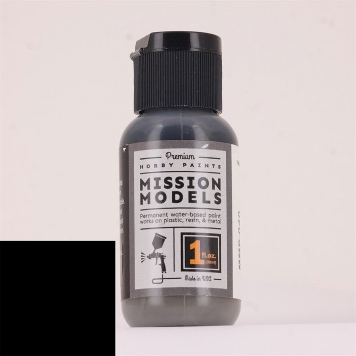 Mission Models MMP-040 Tire Black 1 Maket Boyası 30ml