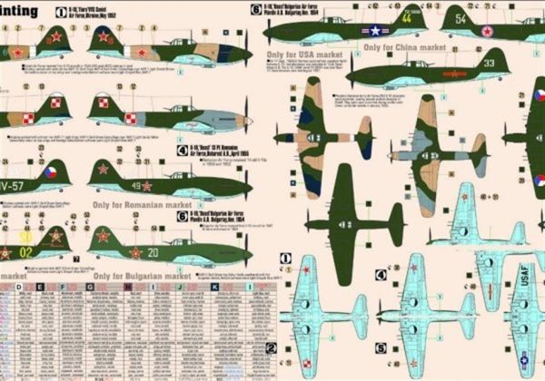 Mistercraft D223 1/72 Ölçek, Ilyushin IL-10 (Canavar) Savaş Uçağı, Plastik Model kiti