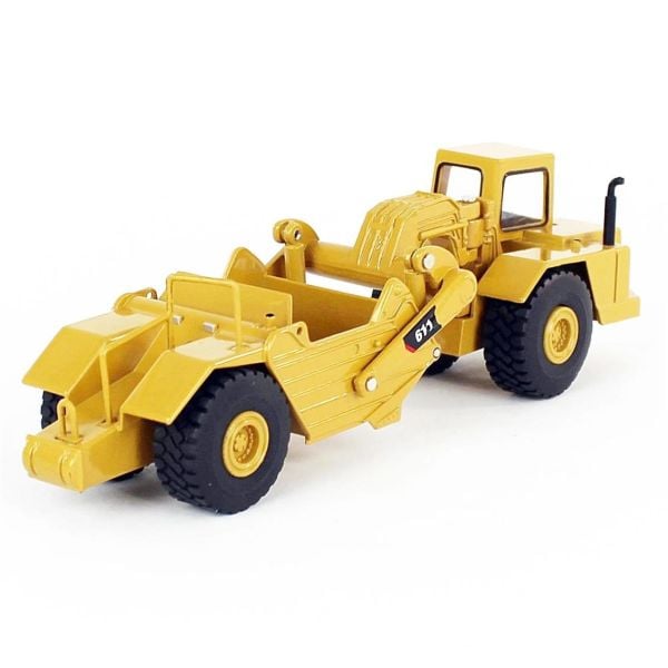 Diecast Masters 85695 1/64 Ölçek, Cat 611 Çekicili Sıyırıcı, Sergilemeye Hazır Metal İş Makinası Modeli