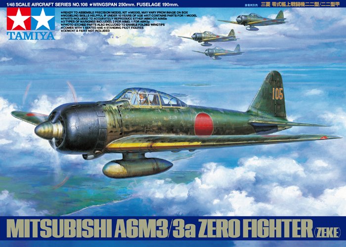 1/48 A6M3/3a Zero (Zeke)