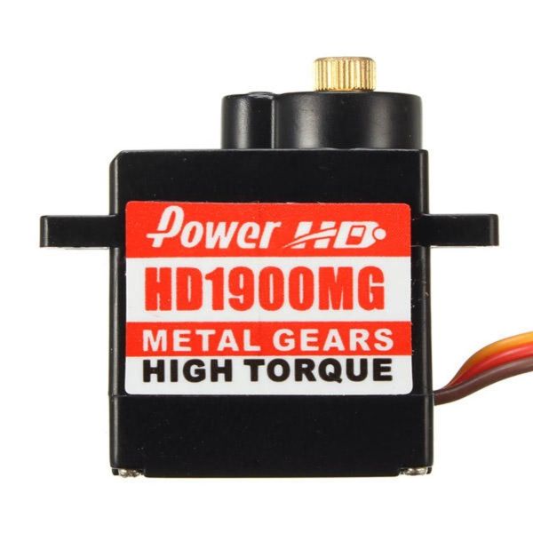 Power HD 1900Mg Analog Servo-13Gr-4.8/6.0V Kg/Cm,1.2/1.5