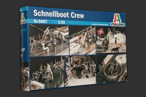 1/35 SCHNELLBOOT BOAT CREW