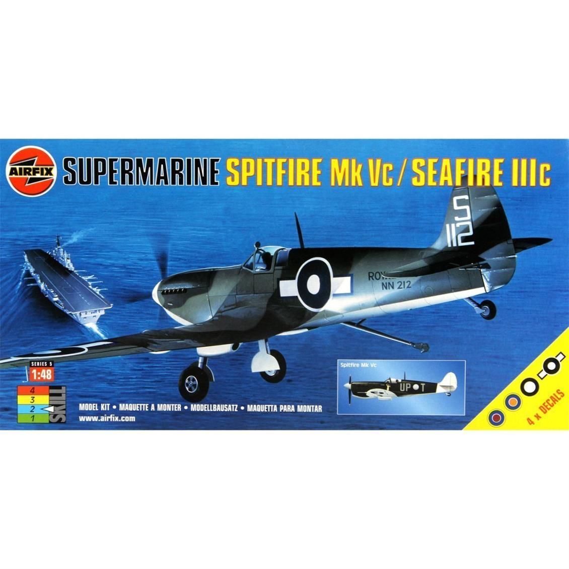 Airfix A05110 1/48 Ölçek, Supermarine Spitfire Mk Vc/Seafire III