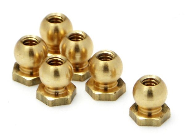 BALL NUT M2x3.8x4.5mm (6pcs) MICRO RS4