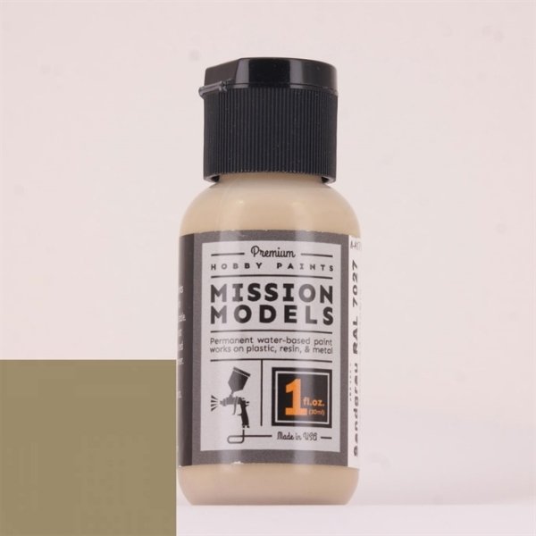 Mission Models MMP-016 RAL 7027 Sandgrau Maket Boyası 30ml