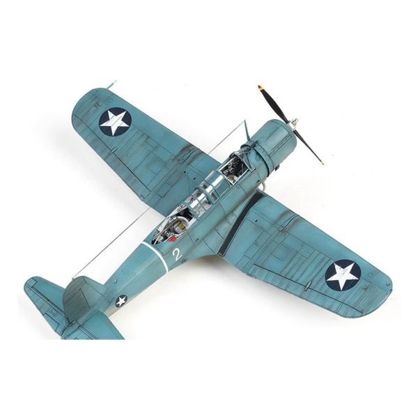 Academy 12324 1/48 Ölçek, USN SB2U-3(Battle of Midway) Savaş Uçağı, Plastik Model kiti