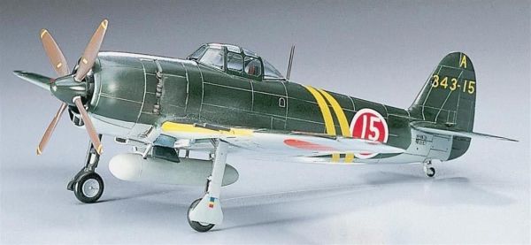 Hasegawa A6 136 1/72 Ölçek, Kawanishi N1K2-J Shidenkai (George), Savaş Uçağı, Plastik Model kiti