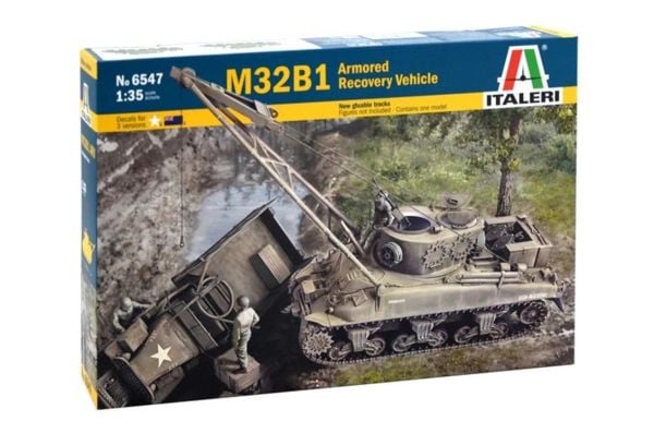 Italeri 6547S 1/35 Ölçek, M32B1 Zırhlı Kurtarma Aracı, Plastik Model kiti