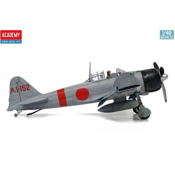 Academy 12352 1/48 Ölçek, Mitsubishi A6M2b Zero Fighter Model 21 Savaş Uçağı, Plastik Model kiti