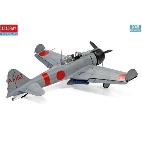 Academy 12352 1/48 Ölçek, Mitsubishi A6M2b Zero Fighter Model 21 Savaş Uçağı, Plastik Model kiti