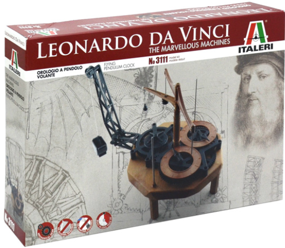 LEONARDO DA VINCI-PENDULUM CLOCK