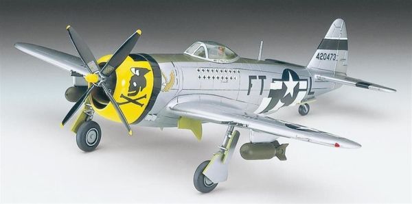 Hasegawa A8 138 1/72 Ölçek, P-47D Thunderbolt, Savaş Uçağı, Plastik Model kiti