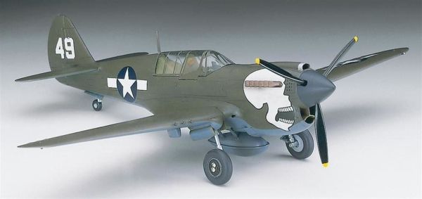 Hasegawa A9 139 1/72 Ölçek, P-40N Warhawk, Savaş Uçağı, Plastik Model kiti