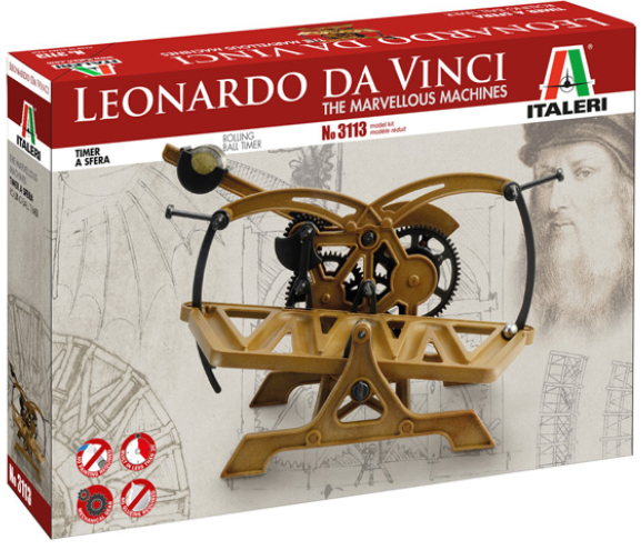 LEONARDO DA VINCI-ROLLING BALL TIME