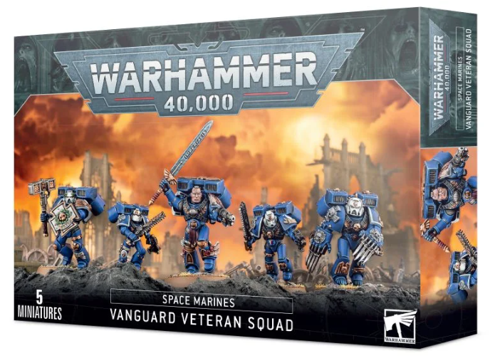 Space Marines: Vanguard Veteran Squad