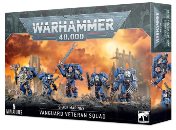 Space Marines: Vanguard Veteran Squad