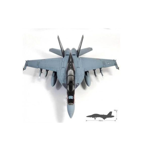 Academy 12577 1/72 Ölçek, USN F/A-18F (VFA-154 Black Knights) Savaş Uçağı, Plastik Model kiti