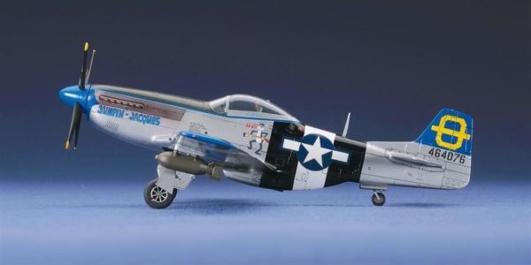 Hasegawa D25 1455 1/72 Ölçek, P-51D Mustang, Savaş Uçağı, Plastik Model kiti